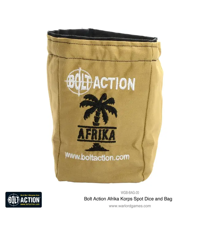 Bolt Action Afrika Korps Dice bag