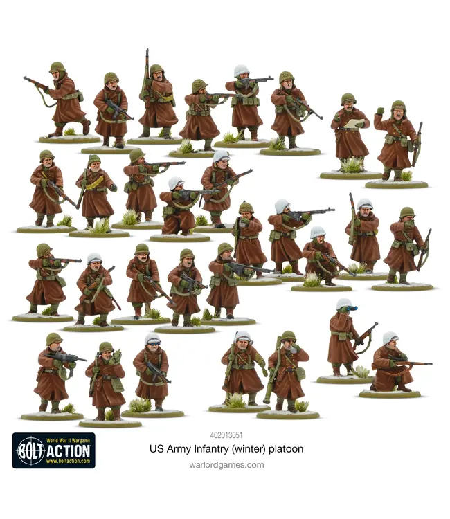 Bolt Action US Army (winter) Platoon