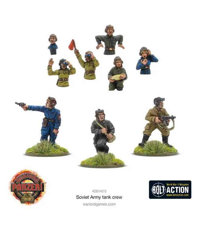 Bolt Action Soviet Army tank crew