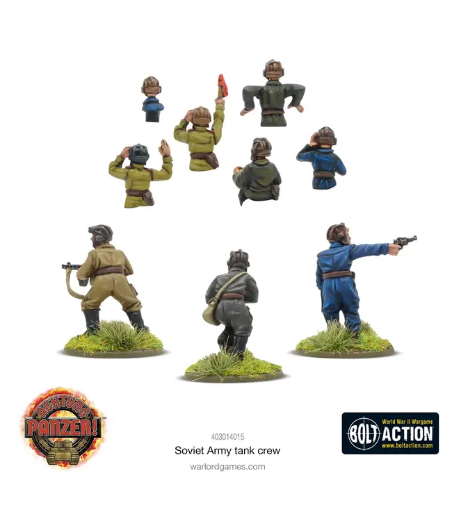 Bolt Action Soviet Army tank crew