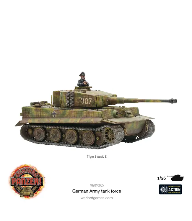 Bolt Action Achtung Panzer! German Army tank force