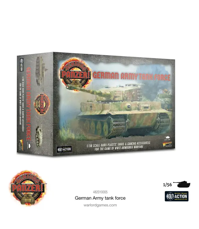 Bolt Action Achtung Panzer! German Army tank force
