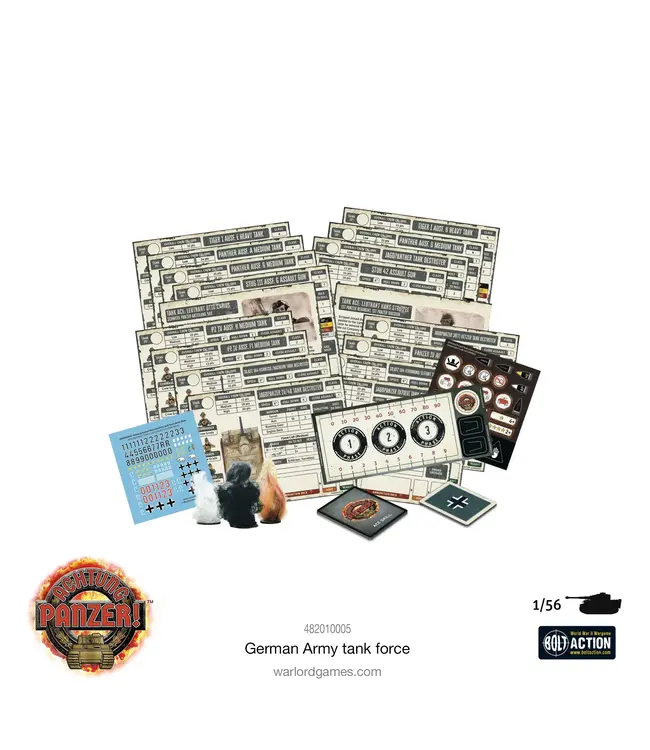 Bolt Action Achtung Panzer! German Army tank force