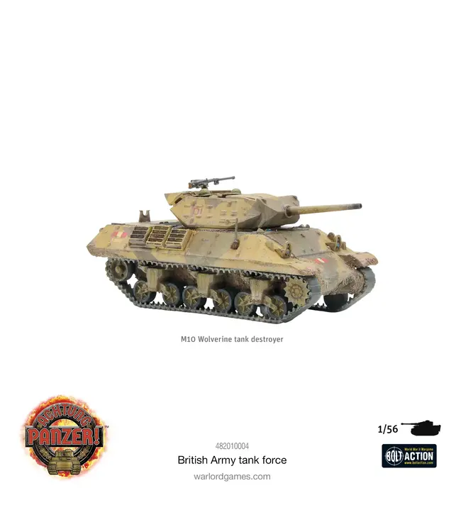 Bolt Action Achtung Panzer! British Army tank force