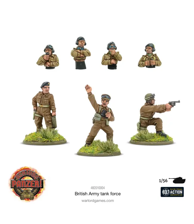 Bolt Action Achtung Panzer! British Army tank force