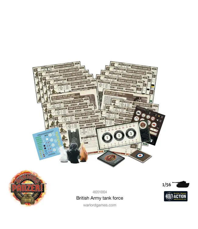 Bolt Action Achtung Panzer! British Army tank force