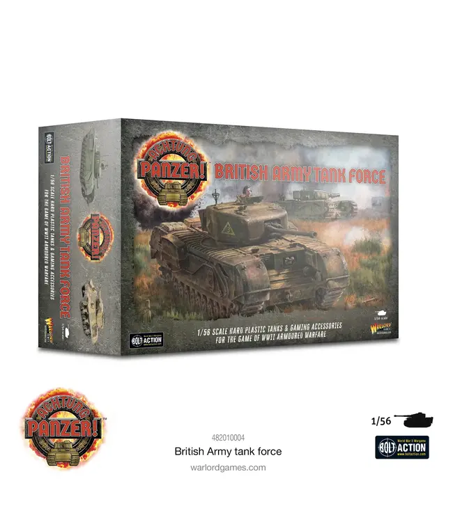 Bolt Action Achtung Panzer! British Army tank force