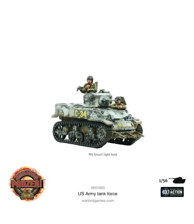 Bolt Action Achtung Panzer! US Army tank force