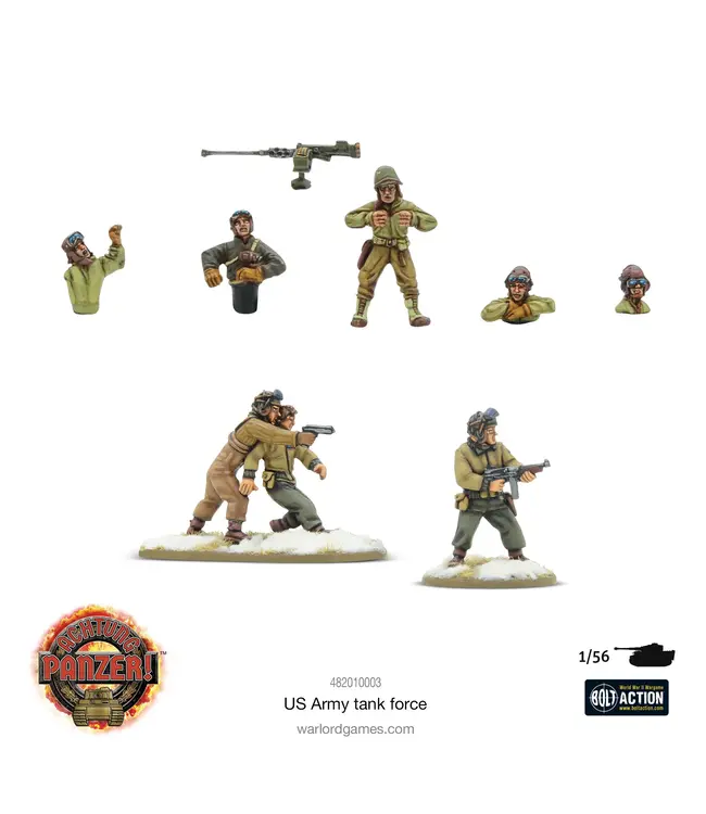 Bolt Action Achtung Panzer! US Army tank force
