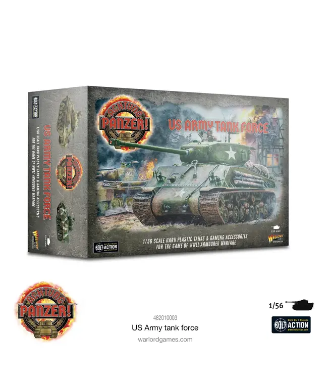 Bolt Action Achtung Panzer! US Army tank force