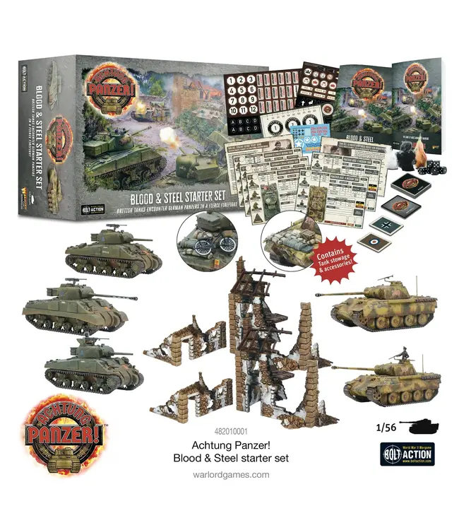 Bolt Action Achtung Panzer! Blood & Steel starter set