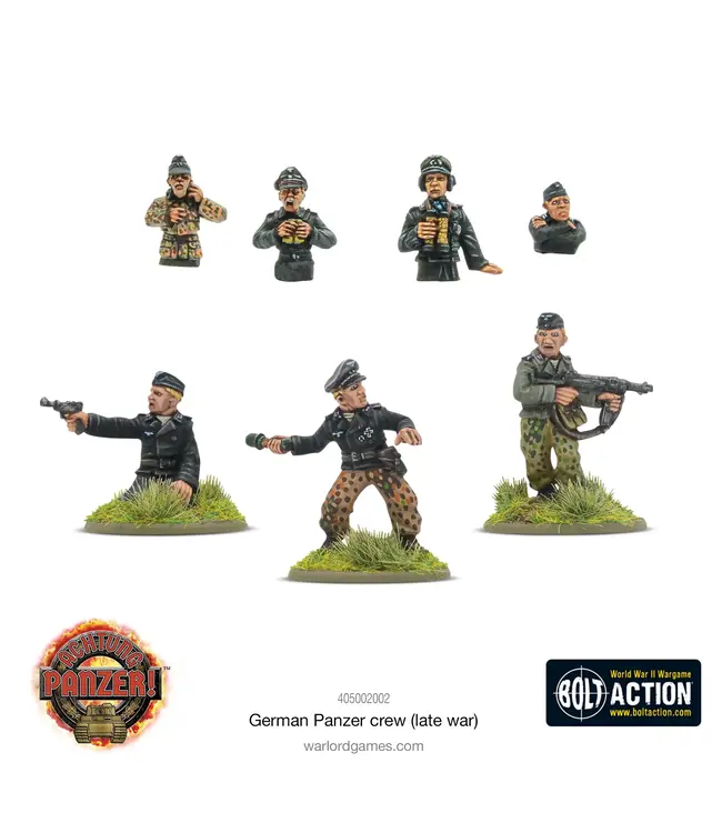 Bolt Action German Panzer Crew (Late War)