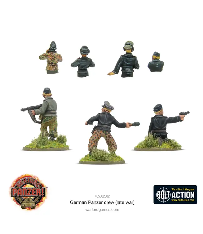Bolt Action German Panzer Crew (Late War)