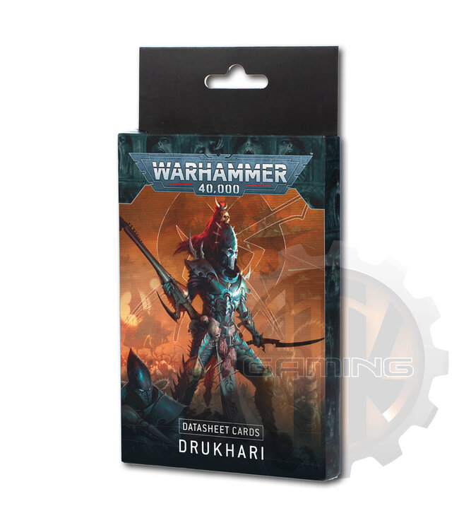 Warhammer 40000 Datasheet Cards: Drukhari