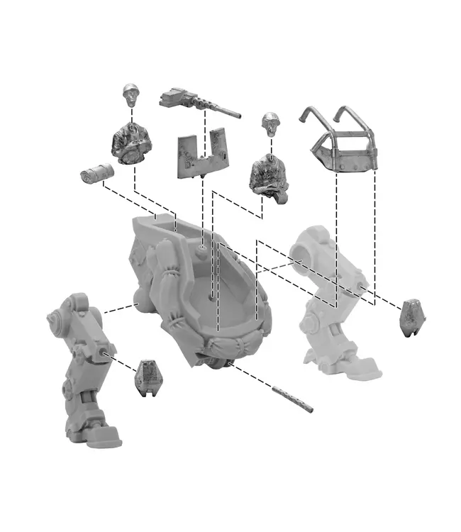 Konflikt '47 Konflikt '47 United States M3A2 Pondskater Scout Walker