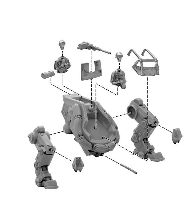 Konflikt '47 Konflikt '47 United States M3A2 Pondskater Scout Walker