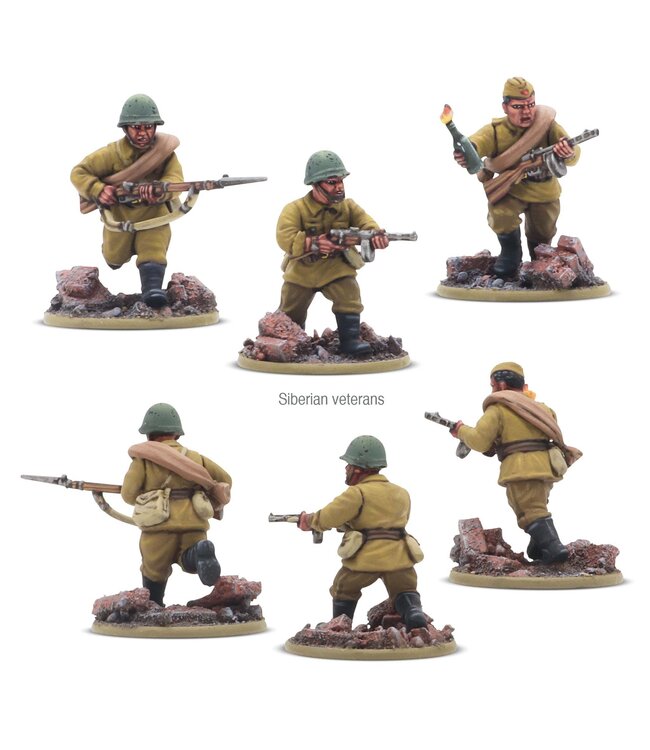 Bolt Action Soviet Army Infantry platoon