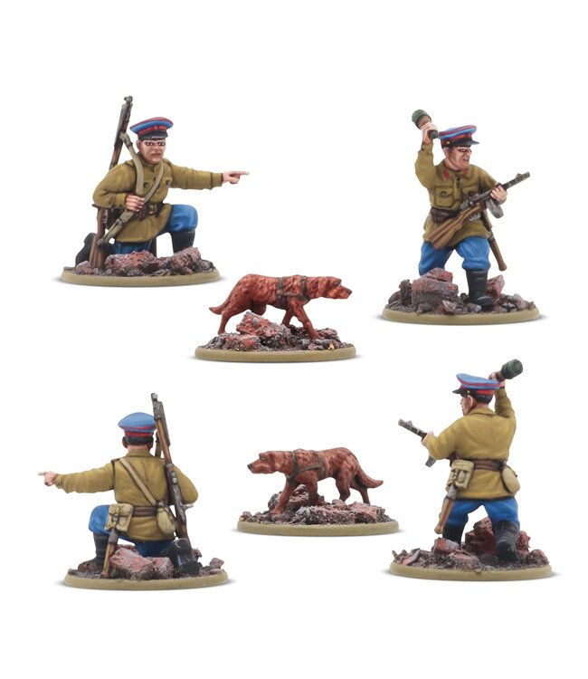 Bolt Action Soviet Army Infantry platoon