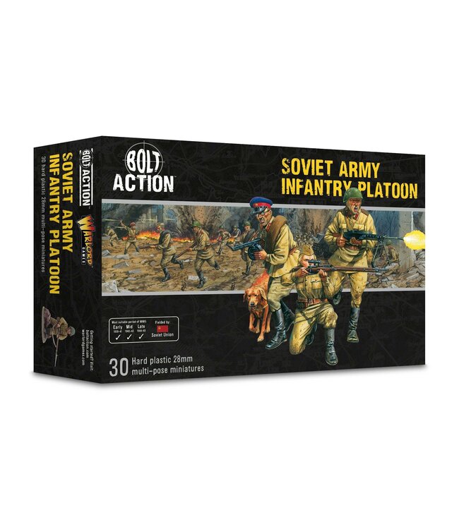 Bolt Action Soviet Army Infantry platoon