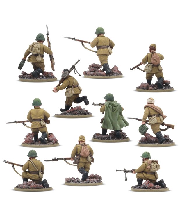 Bolt Action Soviet Army Infantry platoon
