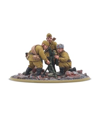 Bolt Action Soviet Army medium mortar team