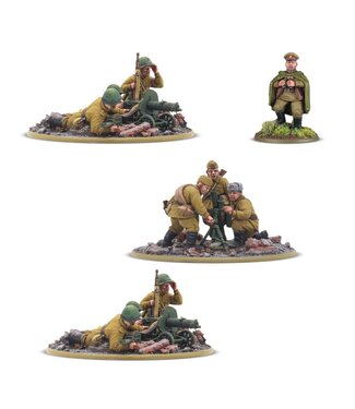 Bolt Action Soviet Army heavy weapons platoon