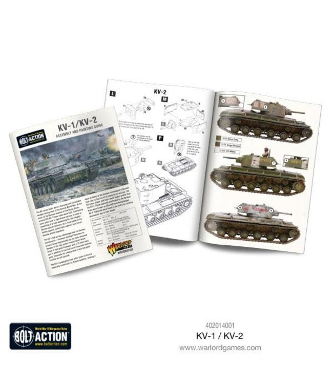 Bolt Action KV-1/2 Heavy Tank