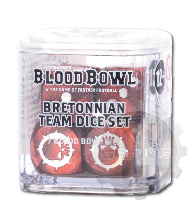 Blood Bowl Blood Bowl: Bretonnian Team Dice Set
