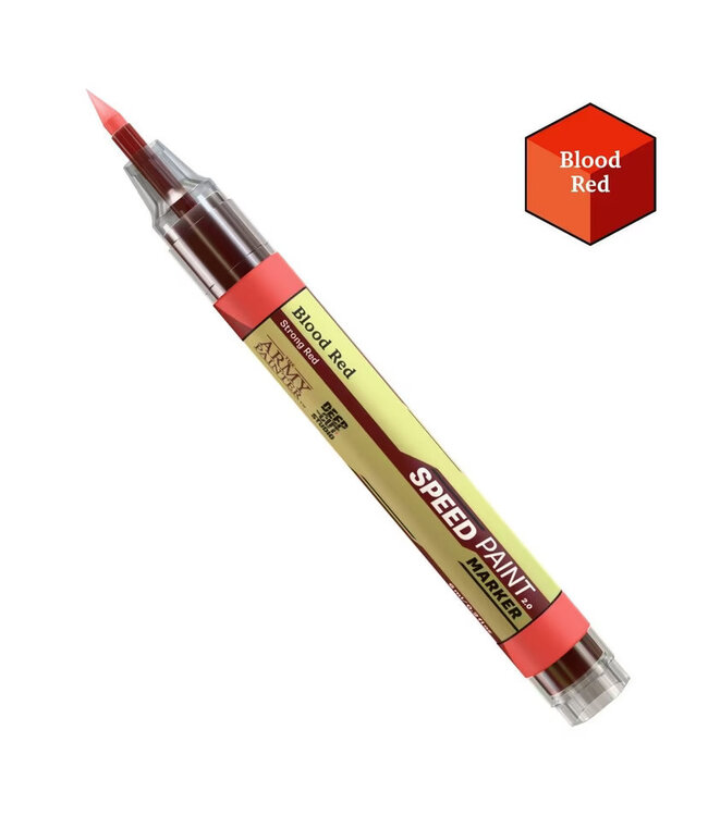 Army Painter Core Speedpaint Marker - Blood Red 