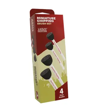 Army Painter Core Miniature Chipping Brush Set