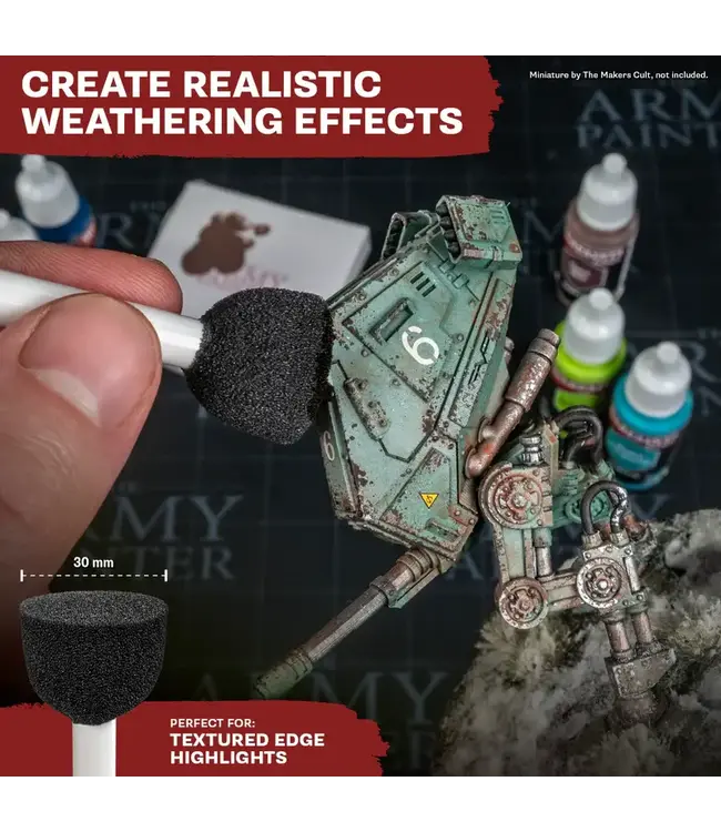 Army Painter Core Monster Chipping Brush Set