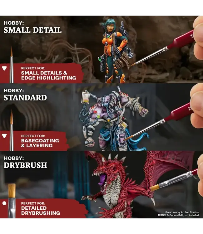 Army Painter Core Hobby Starter Brush Set