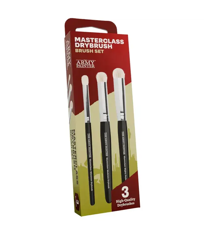 Army Painter Core Masterclass Drybrush Set