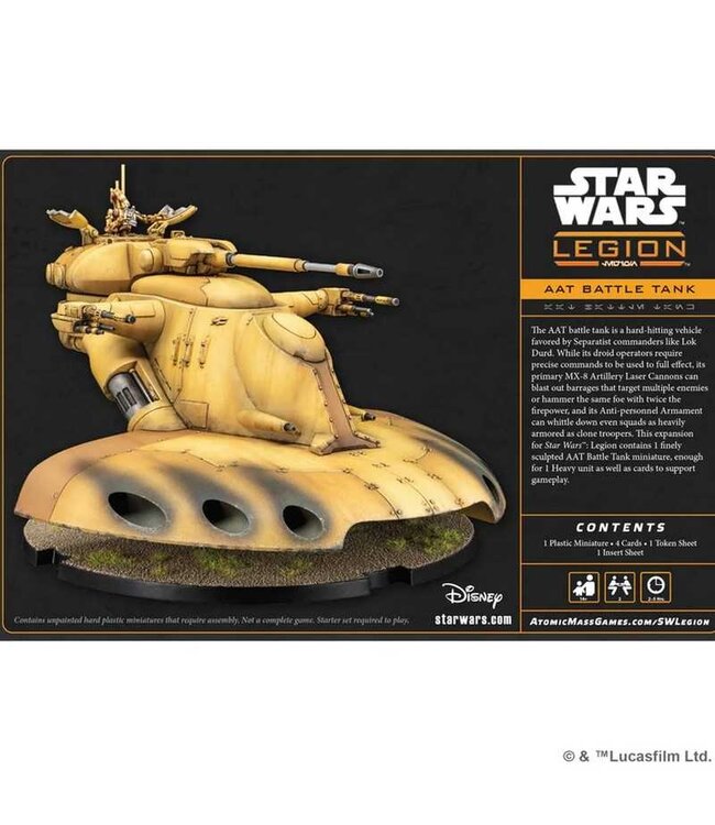 Star Wars Legion Star Wars: Legion AAT Battle Tank