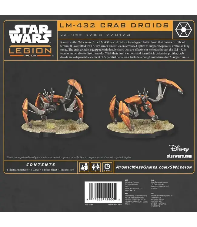 Star Wars Legion Star Wars: Legion - LM-432 Crab Droids Expansion