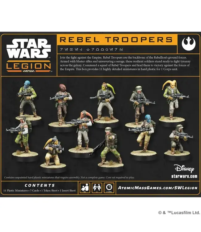 Star Wars Legion Star Wars: Legion - Rebel Troopers