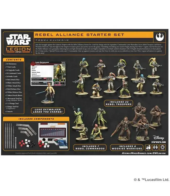 Star Wars Legion Star Wars: Legion - Rebel Alliance Starter Set