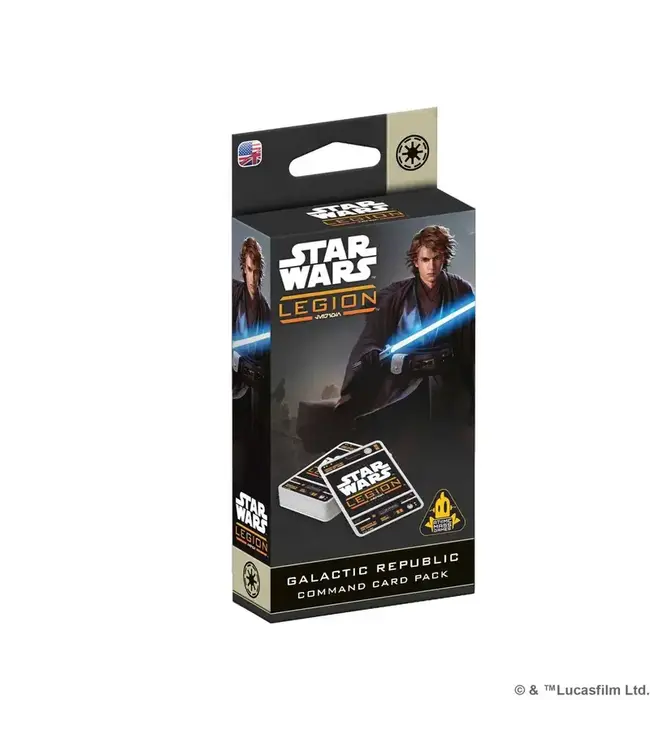 Star Wars Legion Star Wars: Legion - Galactic Republic Command Card Pack