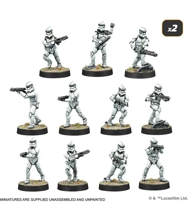 Star Wars Legion Star Wars: Legion - Galactic Republic Starter Set