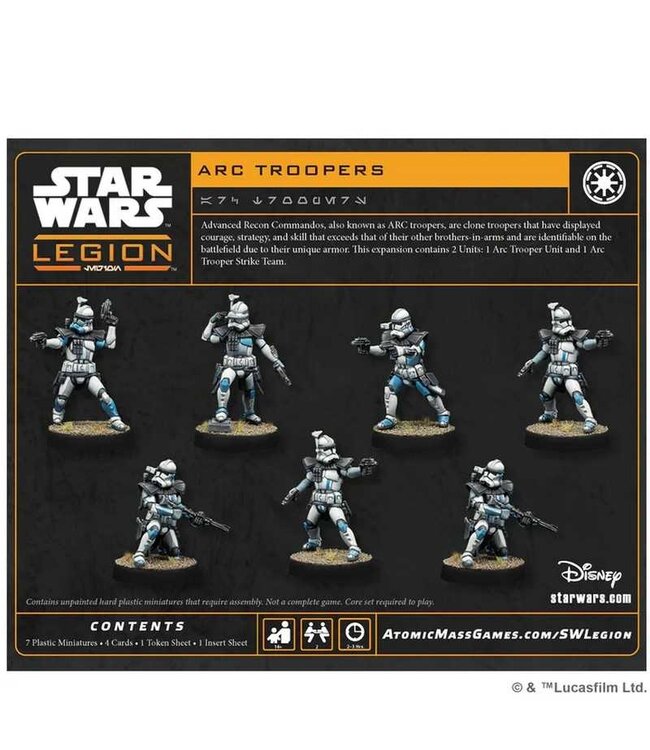Star Wars Legion Star Wars: Legion - ARC Troopers Unit Expansion