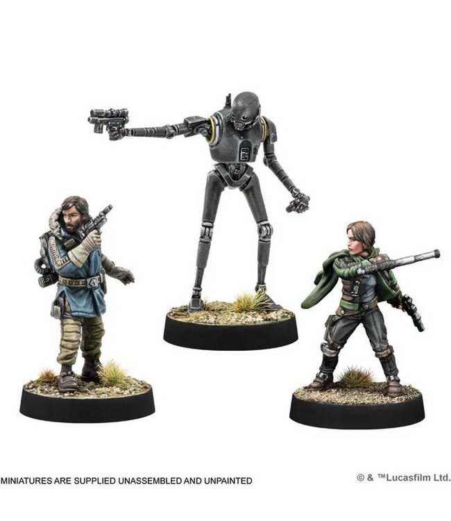 Star Wars Legion Star Wars: Legion - Cassian Andor, Jyn Erso & K-2SO