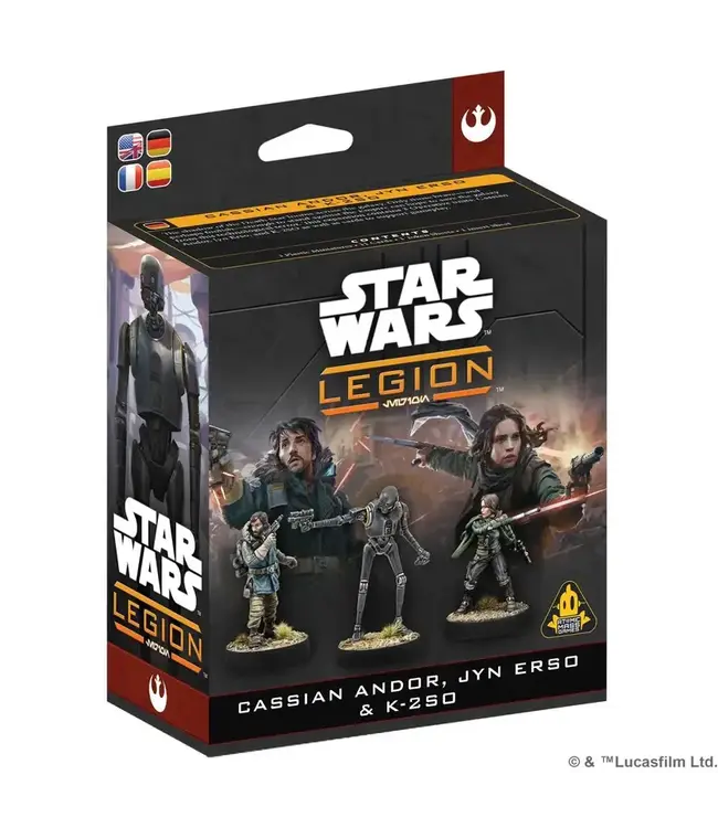 Star Wars Legion Star Wars: Legion - Cassian Andor, Jyn Erso & K-2SO