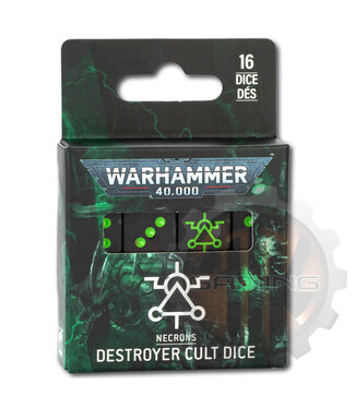 Warhammer 40000 Necrons: Destroyer Cult Dice