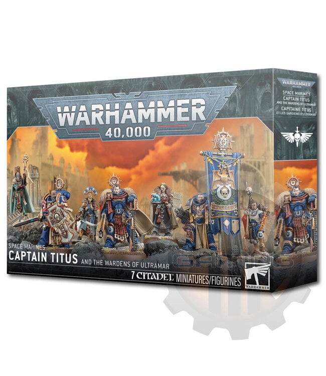 Warhammer 40000 Captain Titus & The Wardens Of Ultramar