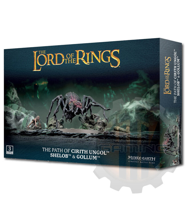 Middle Earth The Path Of Cirith Ungol:Shelob & Gollum