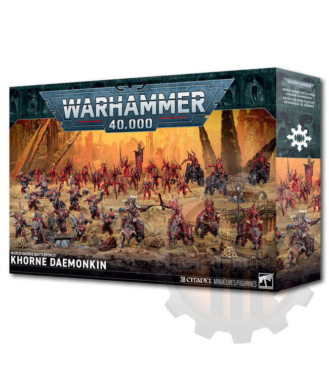 Warhammer 40000 World Eaters Battleforce: Khorne Daemonkin