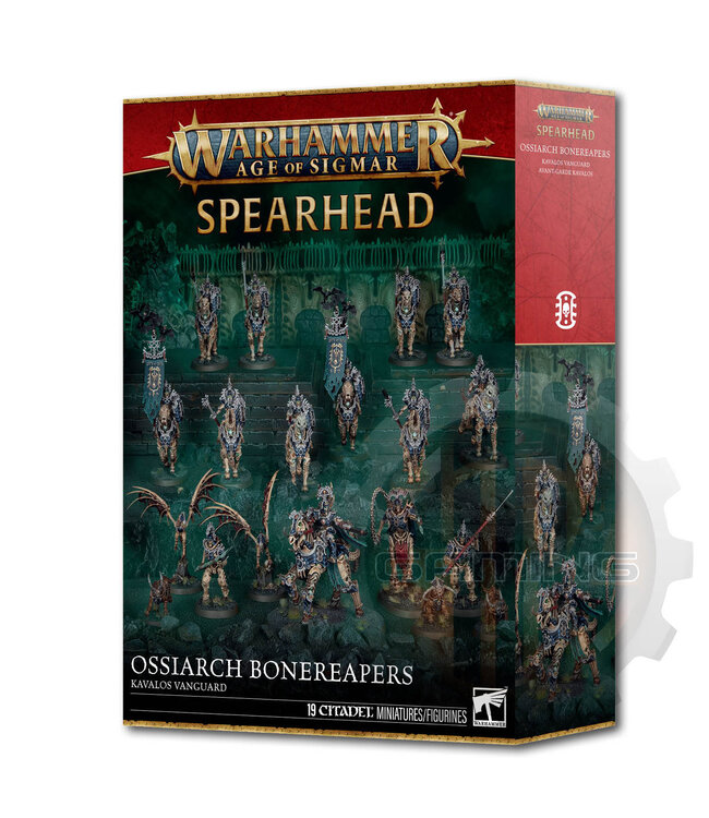 Age Of Sigmar Spearhead: Ossiarch Bonereapers:Kavalos Vanguard
