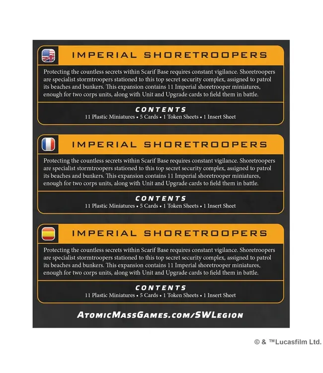 Star Wars Legion Star Wars: Legion - Imperial Shoretroopers