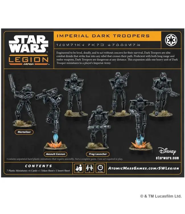 Star Wars Legion Star Wars: Legion Dark Troopers Unit Expansion