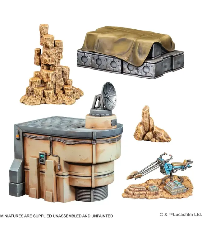 Star Wars Legion Star Wars: Legion Galactic Battlefield Terrain Starter Set